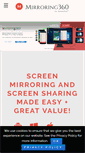 Mobile Screenshot of mirroring360.com